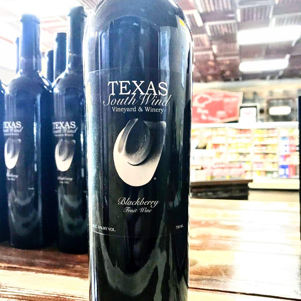 Image of Texas SouthWind wine at a store