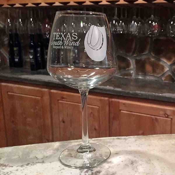 Wine Glass - Texas SouthWind Vineyard and Winery